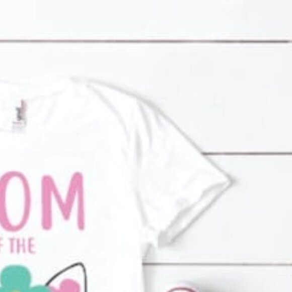 Cat Birthday Shirt, Mom of Cat Girl Birthday Shirt - Picture 3 of 4